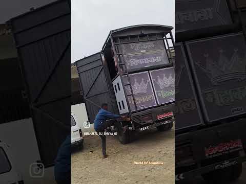 Unique असा tata चा Dj Setup - 3 plasma loading #djsetup #tatadj #plasma #mahakal #sound