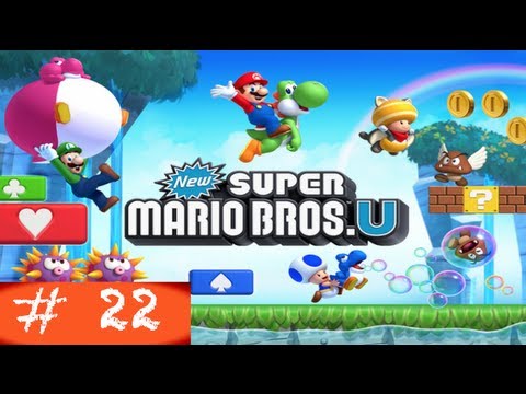Let's Play - New Super Mario Bros U | Part 22 (HD)