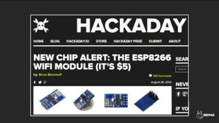 Free as in cheap gadgets: the ESP8266