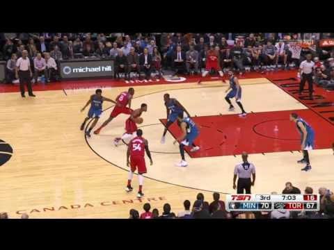 Toronto Raptors vs Minnesota Timberwolves February 24, 2016