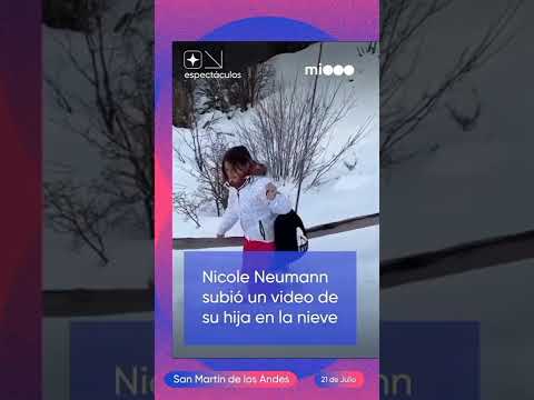 Nicole Neuman vs Mica Viciconte por un video de su hija en la nieve
