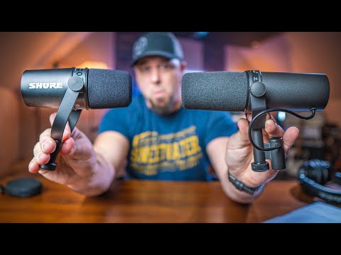 Shure MV7 vs SM7B