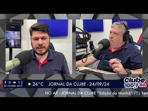 Jornal da Clube - 24/09/24 - Edição da Manhã