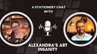 Alexandra of Alexandra's Art Insanity Stationery Toolkit, Watercolours, and EDC