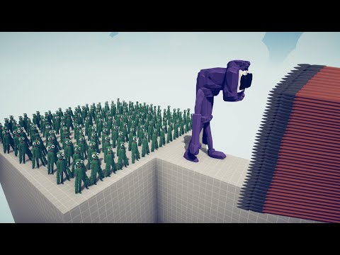 100x RAINBOW FRIENDS + GIANT vs EVERY GOD | Totally Accurate Battle Simulator TABS