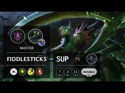 Fiddlesticks Support vs Shen - KR Master Patch 9.10