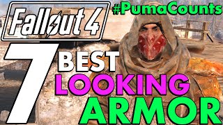 Top 7 Coolest and Best Looking Armor, Apparel and Outfits in Fallout 4 #PumaCounts
