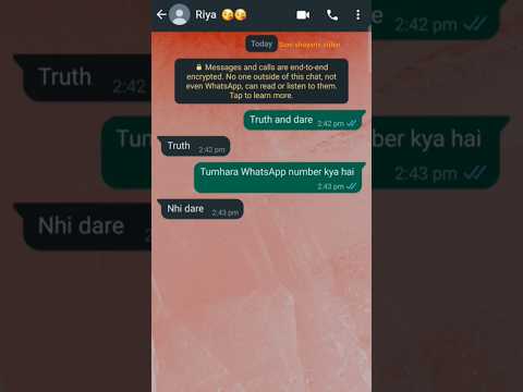 Truth and Dare 😜 Romantic Chat With girlfriend! Long-distance love! Relationship status #sadstatus