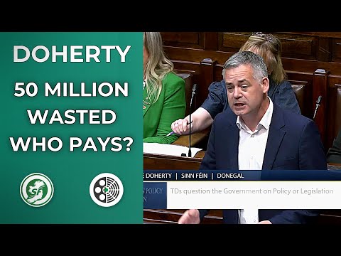 Pearse Doherty: Who's Accountable for €50m Lost?