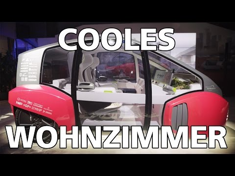 MD.MESSE SPEZIAL CES 2017 - Rinspeed Oasis: Das Auto mit Wohnzimmer-Feeling