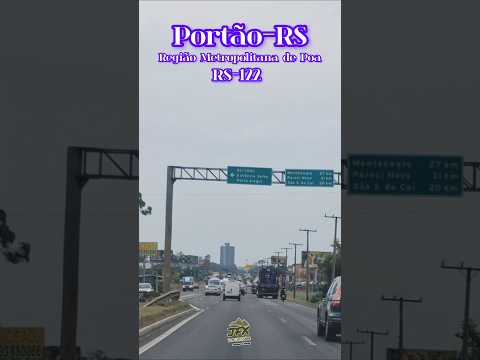 Portão-RS na Região Metropolitana de Poa #portão #valedossinos #novohamburgo #serragaucha #rs240