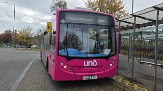 Quite Decent: Unobus ADL Enviro 200 Ex Metroline DE1126 512 LK10 BYS Route 341