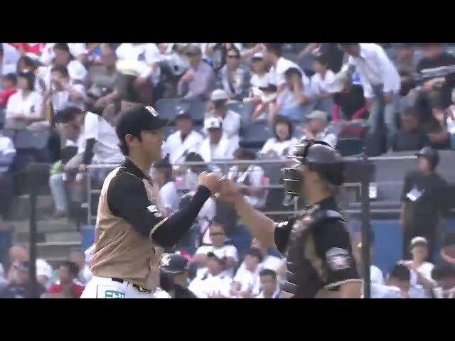 【9回裏】最後に158キロ!! ファイターズ・大谷 待望の今季初勝利を完投で飾る!! 2016/5/1 M-F