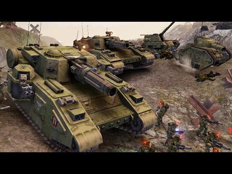 Unification Mod | Steel Legion vs Orks! - Survival gameplay / Warhammer 40K: Dawn of War: Soulstorm