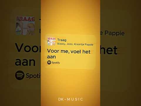 Bizzey, Jozo, Kraantje Pappie - Traag (speed up) #tiktokviralsong #speedupsongs #lyrics #song