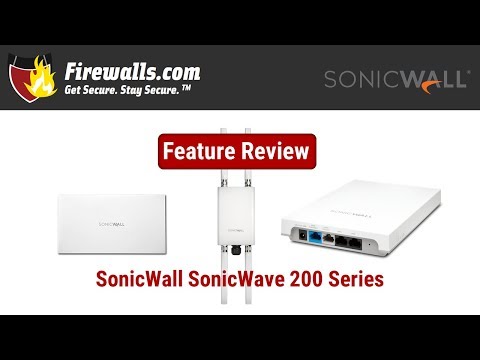 SonicWall SonicWave 200 Series Review: An Overview of Wireless AP Features, Benefits, & Specs