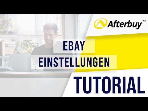 #Video4: ebay Einstellungen