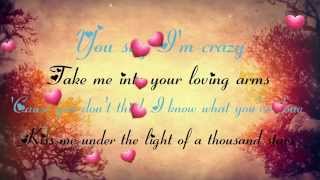 Thinking Out Loud &amp; I&#39;m Not The Only One - Lyrics