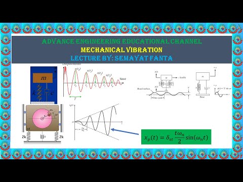Mechanical Vibration lecture 7: Harmonically excited SDOF system Vibration  (2)