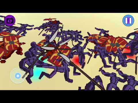 Phalanx formation in battle simulator
