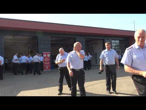 Fröhliche Gesichter bei der Eicklinger Feuerwehr