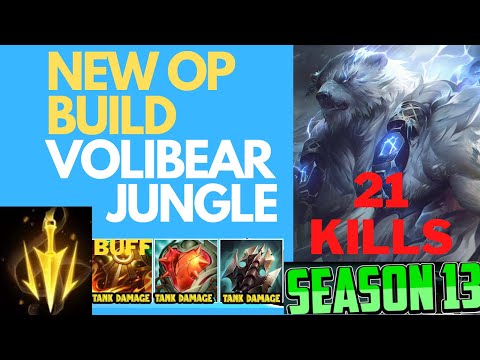 New OP Build Volibear jungle Season 13 lol gameplay - League of Legends