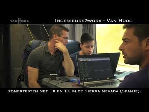 Van Hool - Engineers @ work - Summer test EX & TDX Astromega in Sierra Nevada (Spain)