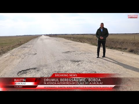 Drumul Beregsău Mic - Bobda, în atenția autorităților locale de la Săcălaz