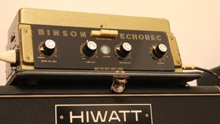 Video thumbnail for vintage Binson Echorec by Vintage Stompboxes
