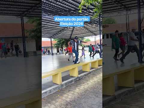 correria na abertura do colégio estadual em Santana do Ipanema
