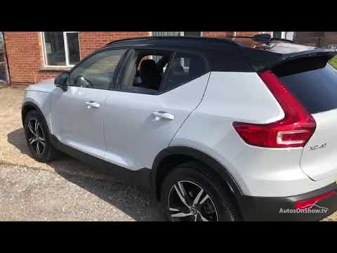YP21WXR VOLVO XC40 T3 R-DESIGN SILVER 2021, Cambria Doves Horsham