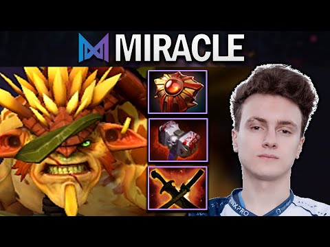 BEST CARRY TRIES TO OFFLANE - NIGMA.MIRACLE BRISTLEBACK - DOTA 2 7.24 GAMEPLAY