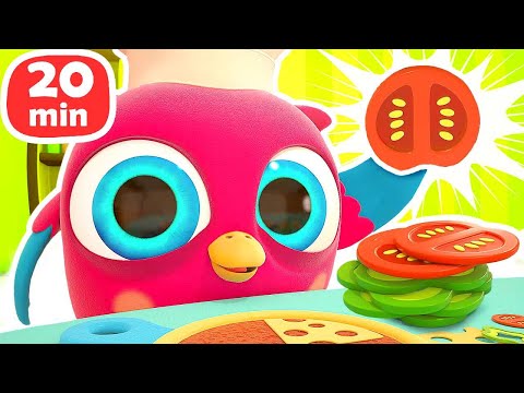 HopHop die Eule Cartoons für Kleinkinder. Wir lernen spielerisch. HopHop die Eule Kompilation