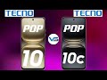 Tecno Pop 10 VS Tecno Pop 10c Tecno Pop 10c VS Tecno Pop 10 Tecno Pop 10 Series