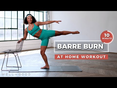 10 Minute Barre Burn | Trainer of the Month Club | Well+Good