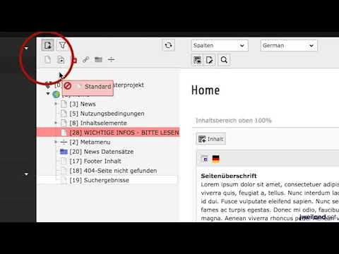 TYPO3 8.7 für Redakteure - Teil 12: Neue Seiten anlegen