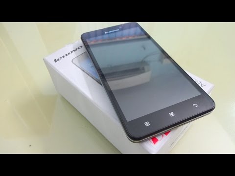 Lenovo A5000 Unboxing