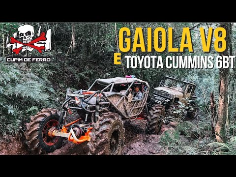 GAIOLA V8 e TOYOTA CUMMINS 6 BT
