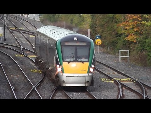 IE 22000 Class ICR Train number 22307 - Clonsilla Station, Dublin