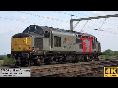 37800 at Bamfurlong - 25th July 2021
