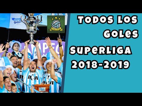 Todos los Goles de la Superliga Argentina 2018/2019