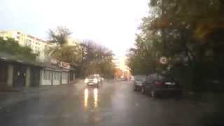 preview picture of video 'Heavy Rain in Veliko Tarnovo, Bulgaria 18.10.2014'
