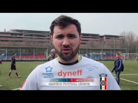 AFL - France - Ligue 1. Tour 4. Dijon - Montpellier