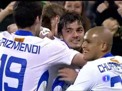 Liga 2009/10 Real Zaragoza 3-0 Valencia