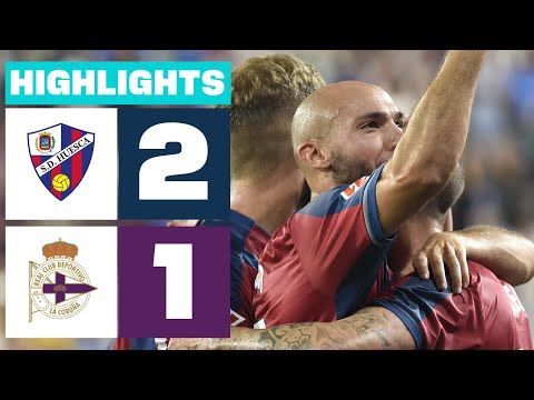SD HUESCA 2 - 1 RC DEPORTIVO | HIGHLIGHTS LALIGA HYPERMOTION