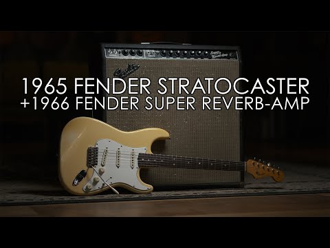 "Pick of the Day" - 1965 Fender Stratocaster and 1966 Super Reverb
