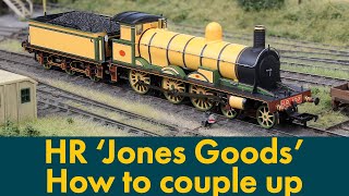 How to couple your 'Jones Goods' Locomotive and Tender