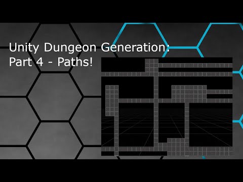 Unity Dungeon Generation: Part 4 - Paths!