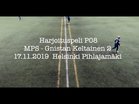 17.11.19 Harjoituspeli,  MPS - Gnistan keltainen 2, P08