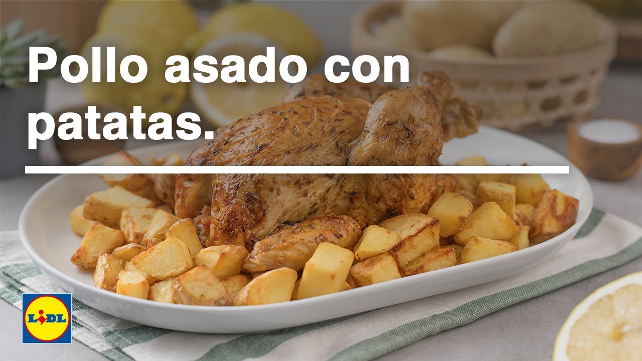 Pollo Asado con Patatas con Freidora de aire 9 en 1🍗🥔 | Recetas De Carne | Lidl España